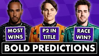 Our BOLD Predictions for the REST of the 2024 F1 Season [upl. by Enelia]