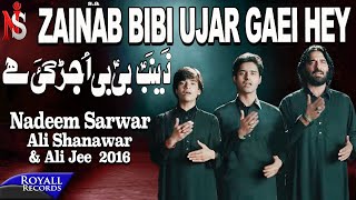 Nadeem Sarwar  Zainab Bibi Ujar Gayi Hai  2014 [upl. by Terces]