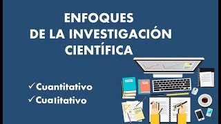 Enfoques de investigación cuantitativo y cualitativo [upl. by Bowes]