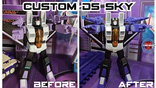 TMCustoms Painted Deformation Space Sky AKA Skywarp [upl. by Ynej]