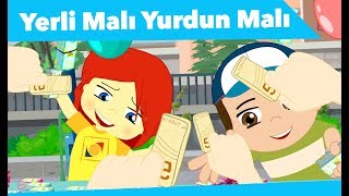 RGG Ayas  Yerli Malı Yurdun Malı  Çizgi Film  Düşyeri [upl. by Ahsaenat]