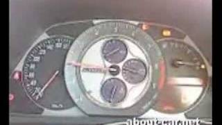 2005 Toyota Altezza 20 RS2000 speedometer [upl. by Spiro]