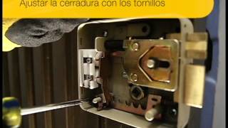 Video de instalación cerradura electromecánica con interruptor [upl. by Tremain420]