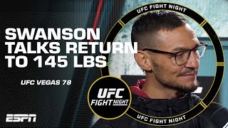 Cub Swanson will look to have fun vs Hakeem Dawodu at UFCVegas78  ESPN MMA [upl. by Ahsinroc]