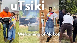 UTSIKI VLOG Ukondlaliswa Welcoming of uMakoti Xhosa ceremony Eastern Cape southafricanyoutuber [upl. by Edi]